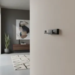 Věšák DELTA DUO / Černý matný