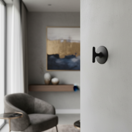 Věšák STYLLA / Černý matný