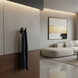 Věšák STYLLA / Černý matný