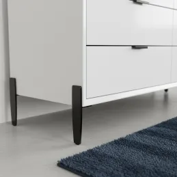 Nábytková noha MORGAN / Černá matná