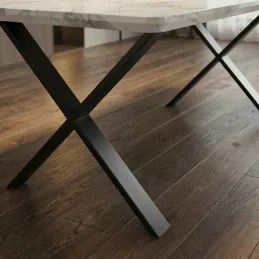 Stolové nohy ULTRA SLIM černé / pár