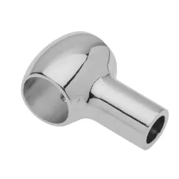 Nástěnný držák na závěsnou tyč / Lesklý chrom