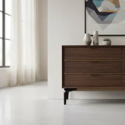 Nábytková nožička EBRO / Černá matná