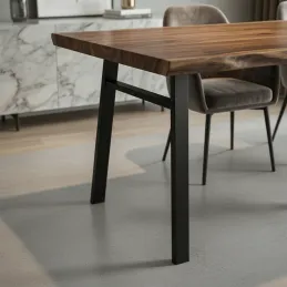 Stolové nohy HUNT / Černý mat