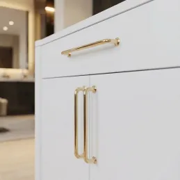 Úchytka KAREN / Zlatá lesklá