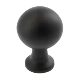 Úchytka knopka KAREN / Černá matná