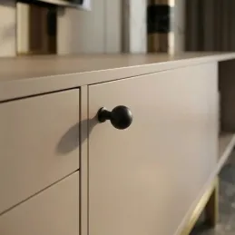 Úchytka knopka KAREN / Černá matná