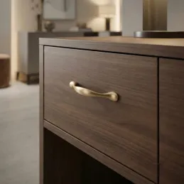 Úchytka LOREN / Zlatá broušená