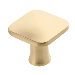 Úchytka knopka LANDRA / Zlatá broušená