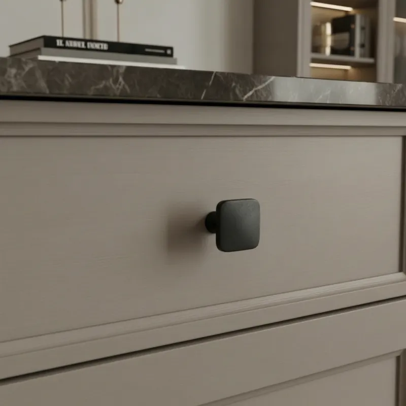 Knopka LANDRA / Černá matná