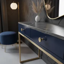 Úchytka knopka MAIRA / Broušená zlatá