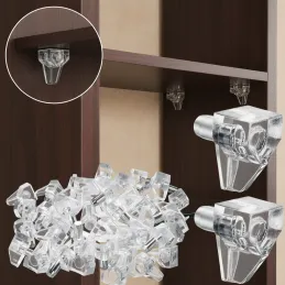 Podpěrka police 5 mm SAFETY / Transparent - 100 ks