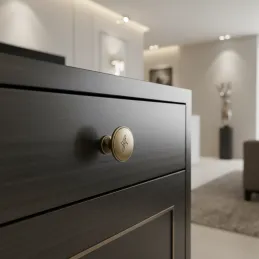 Úchytka knopka MELISSA / Staromosazná