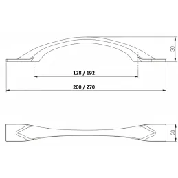Úchytka BEATRIZ / Nerezová ocel