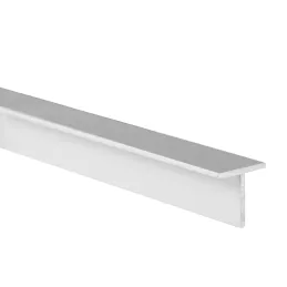 Univerzální spojovací lišta na pracovní desku 38 mm na rovnou ABS hranu / Hliník