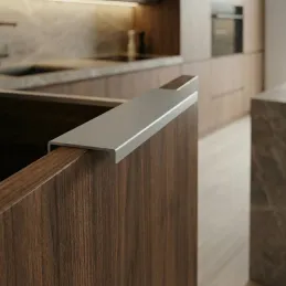 Úchytka na hranu dvířek DIAZ / Hliník