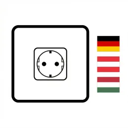 Výsuvná zásuvka LEGIA SCHUKO 2x230V + USB A-C + světlo  / Bílá matná