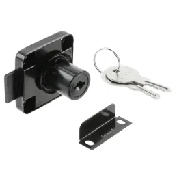 Kovový zásuvkový zámek NEO / Černý