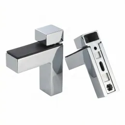 Držák police QUADRO / Lesklý chrom