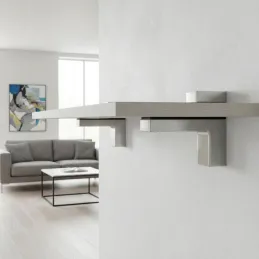 Držák police QUADRO / Nerez