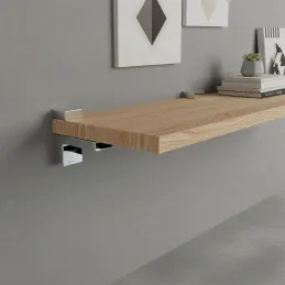 Držák police QUADRO / Lesklý chrom