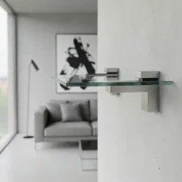 Držák police QUADRO / Nerez