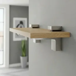 Držák police QUADRO / Nerez