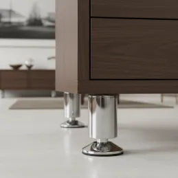 Nábytková nožička LASA / Chrom lesklý