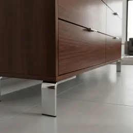 Nábytková nožka SORTE / Lesklý chrom