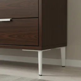 Nábytková nožka GOLEM / Bílá matná