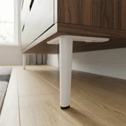 Nábytková nožka GOLEM / Bílá matná