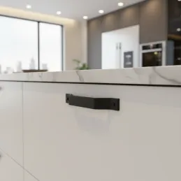 Úchytka LUCAS / Černá matná