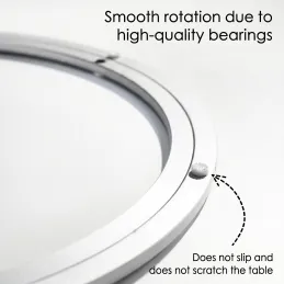 Otočný systém pod poličku nebo TV 400 mm / Hliník