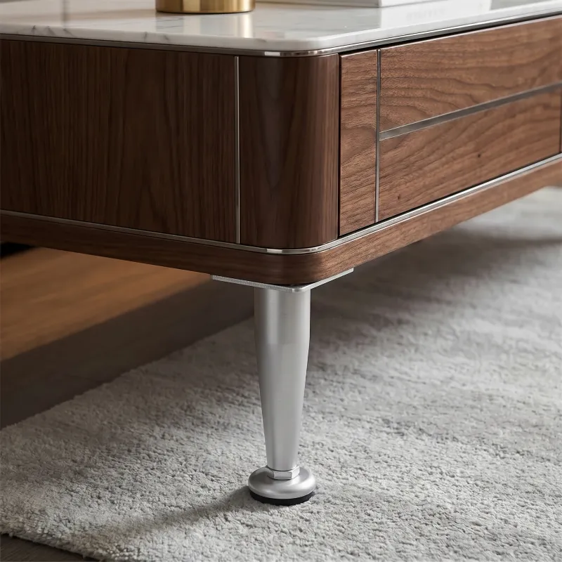 Nábytková nožka EUROPE / Matný chrom