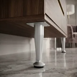 Nábytková nožka EUROPE / Matný chrom