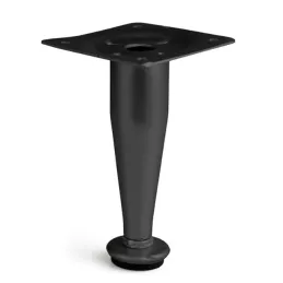 Nábytková nožička EUROPE / Černá matná