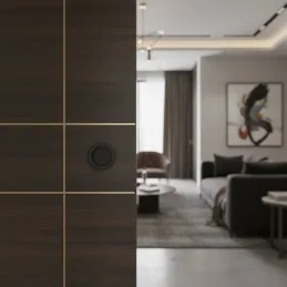 Úchytka na zapuštění STELLA / Černá matná