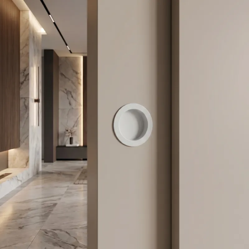 Úchytka na zafrézování STELLA / Bílá matná