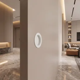 Úchytka na zafrézování STELLA / Bílá matná