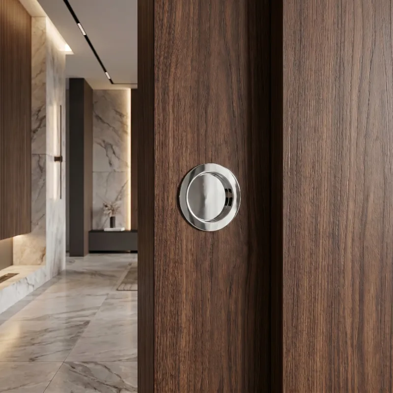 Úchytka na zafrézování STELLA / Lesklý chrom