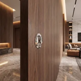 Úchytka na zafrézování STELLA / Lesklý chrom