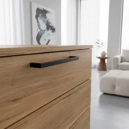 Úchytka OMEGA / Černá matná