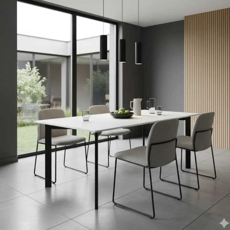 Stolová konstrukce ROXA / Černá matná