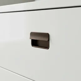 Úchytka na zafrézování RAMONA / Tmavě hnědá