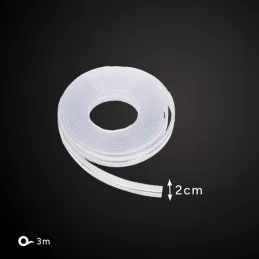 Samolepicí ochranné těsnění na nábytek 3 m / Transparentní