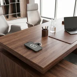 Interiérová zásuvka do stolu LUPO FRENCH 1x230V + USB A/C - Černá