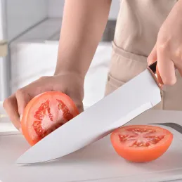 Sada 12ks kuchyňských příborů a nožů s nůžkami a prkénkem ELYS / Černá