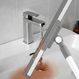 Stěrka na vodu s rukojetí / Šedá