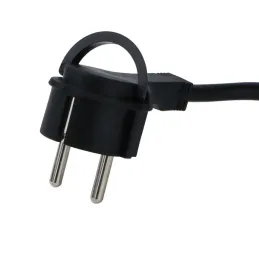 Interiérová zásuvka ALPHA BOX FRENCH 1x230V + USB C / Černá matná