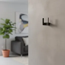 Věšák LIMA / Černá matná